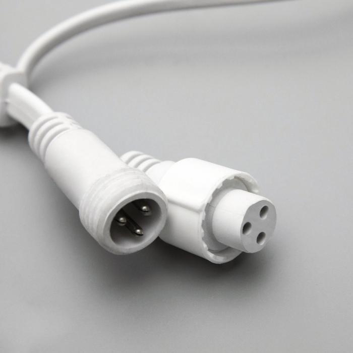 Гирлянда &laquo;Занавес&raquo; 2 &times; 1.5 м, IP44, УМС, белая нить, 360 LED, свечение синее, 220 В