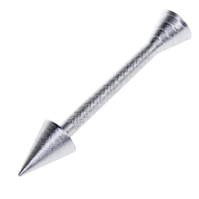 Гвоздь кондитерский для создания цветов Доляна, 13,5&times;2,5 см, цвет серебристый