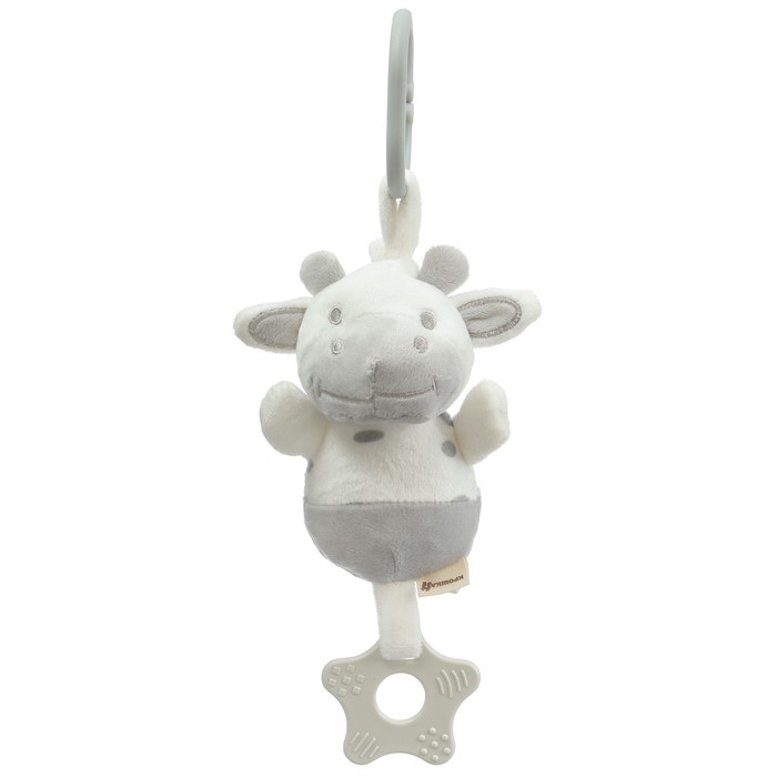 Подвеска с вибрацией &laquo;Коровка&raquo;, прорезыватель, на кроватку, коляску, Крошка Я