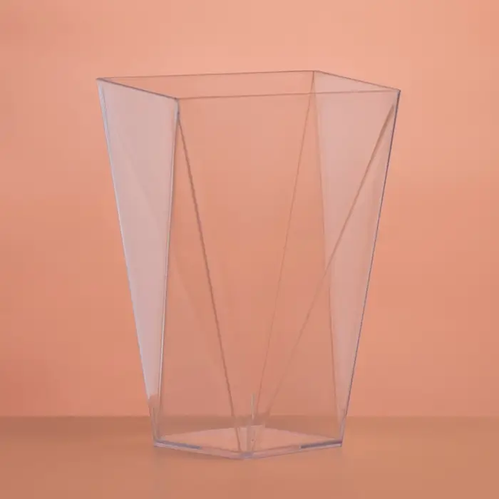 Форма пластиковая одноразовая для фуршета &laquo;Рубин&raquo;, 130 мл, прозрачная