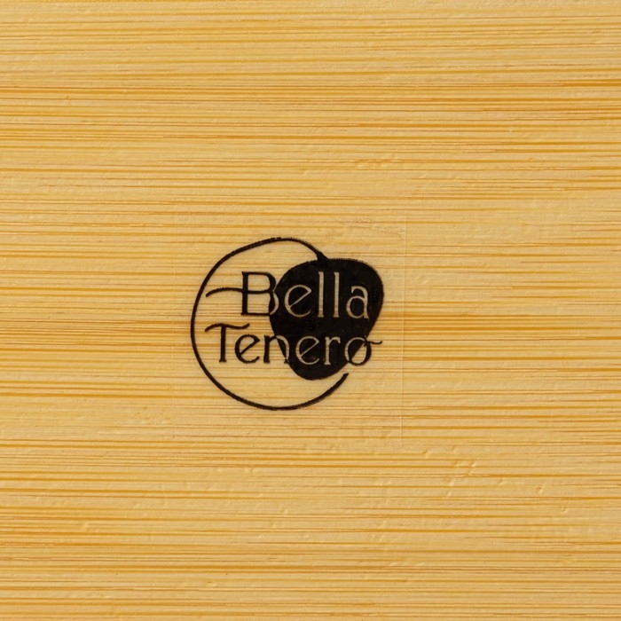 Набор фарфоровый для специй на бамбуковой подставке BellaTenero &laquo;Воробушки&raquo;, 2 предмета: солонка 75 мл, перечница 75 мл, цвет белый