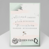 Брошь &laquo;Ангел&raquo;, цвет белый в золоте