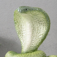 Фигурка "КОБРА НА СУНДУКЕ"  20  х 17  х 12 см.