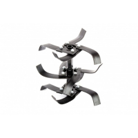 Мотоблок Denzel DPT-270S, 7 л.с, 850х350 мм, фрез 3х4, шкив отбора мощности, передачи 2В/1Н