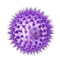 Мяч &laquo;Ёжик&raquo;, световой, с пищалкой, цвета МИКС