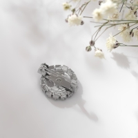 Булавка-оберег &laquo;Защита от сглаза&raquo;, 1,8 см, цвет синий в серебре