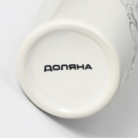 Набор аксессуаров для ванной комнаты Доляна &laquo;Изящество&raquo;, 4 предмета (дозатор 250 мл, мыльница, 2 стакана), цвет белый