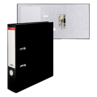 Папка&ndash;регистратор А4, 80 мм, ErichKrause "Business", с арочным механизмом, черная