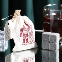 Камни для виски &laquo;Русскому мужику&raquo;, 4 шт