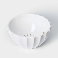 Кашпо для цветов с автополивом &laquo;Ракушка&raquo;, 2,4 л, цвет белый