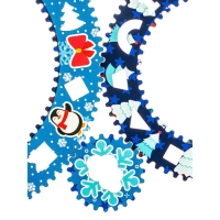 Спирограф &laquo;Новогоднее настроение&raquo;