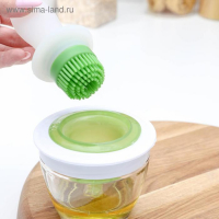 Ёмкость для масла с кисточкой, d=10 см