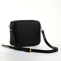 Сумка женская через плечо TEXTURA, маленького размера, цвет чёрный