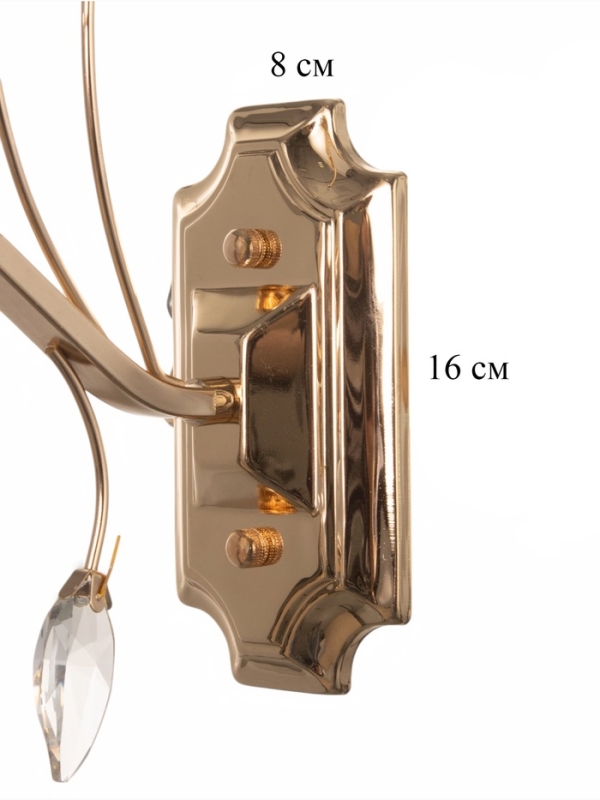 Бра "Валенсия" 1хЕ14 40Вт золото