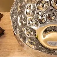 Миска гранёная, 25&times;25&times;12.5 см, нержавеющая сталь