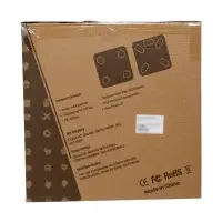 Весы напольные LVE-030, диагностические, до180 кг, от аккумулятора, стекло, белые