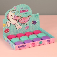 Детский блеск для губ в макаруне &laquo;Единорог&raquo;, МИКС цветов и ароматов, 10 г