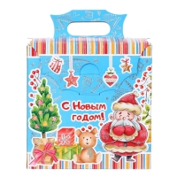Новый год. Подарочный набор конфет "Веселый праздник", 200 г