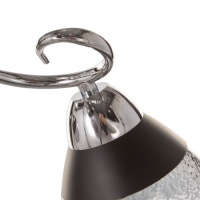 Люстра "Дождь" 3х40Вт Е27 хром 48х48х24см