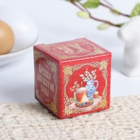 Кружечка для святой воды &laquo;Цыплята в цветах&raquo; на пасху, 5,5 х 4 х 3 см