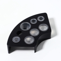 Подставка д/колпачков д/краски 10*5*2,5см пластик пакет QF