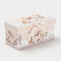 Набор кружек новогодних &laquo;Лесное чудо&raquo;, 2 шт., 220 мл, керамика, подарочная упаковка, бежевый