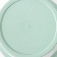 Кашпо для цветов со вставкой &laquo;Порто&raquo;, 1 л, цвет нефрит