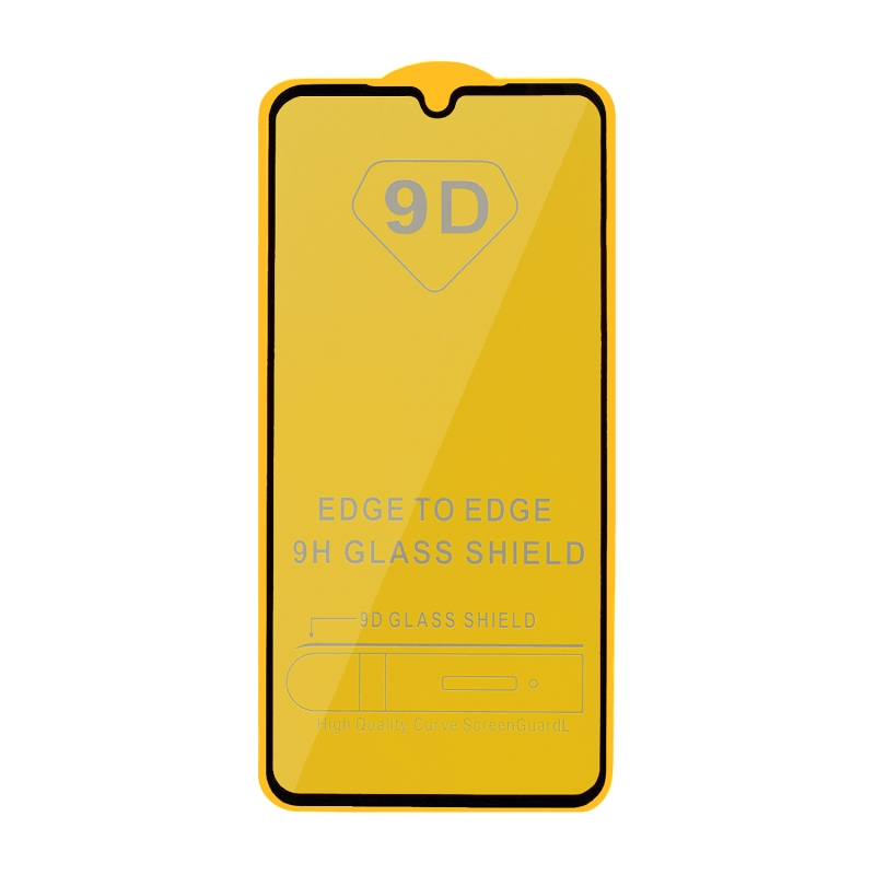 Защитное стекло Xiaomi Mi A3 Lite с рамкой 9H Full Glue без упаковки (25 шт./уп.)