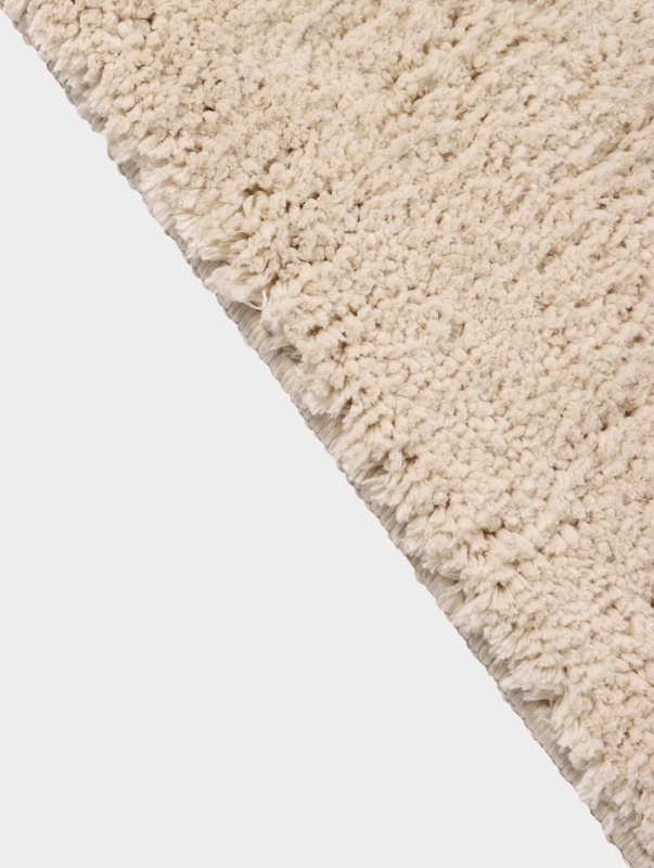 Коврик Savanna, 40&times;60 см, ворс 2 см, микрофибра, бежевый