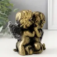 Фигура "Ангелы целуются" 10.5х11х8 см