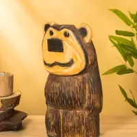 Сувенир "Медвежонок" дерево 16х14х30 см