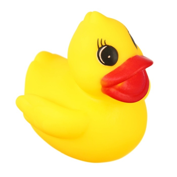 Набор резиновых игрушек для ванны &laquo;Уточки&raquo;, 6,5 см, с пищалкой, 3 шт., Крошка Я