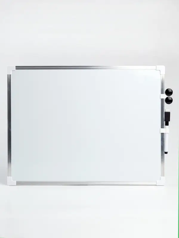 Доска магнитная двусторонняя, 40*30 см. (без крепления)