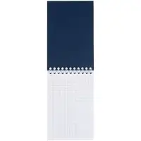 Блокнот Dali Mini в клетку, синий