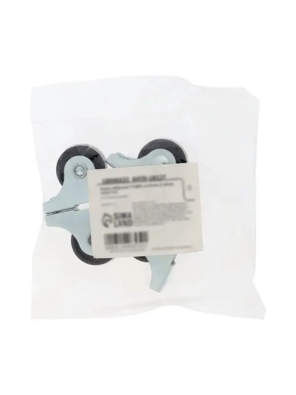 Колесо мебельное ТУНДРА, d=24 мм, h=28 мм, набор 4 шт