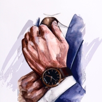 Пакет подарочный вертикальный &laquo;Бизнес мен&raquo;, L 31 &times; 40 &times; 12 см