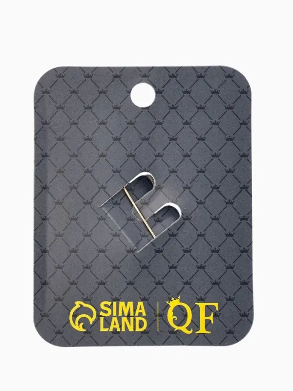 Брошь "Стрекоза" искристая, цвет сине-голубой в золоте