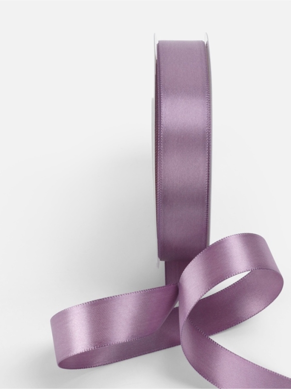 Лента атласная двухсторонняя №0434 20мм*25&plusmn;1м сиреневый TR