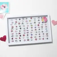 Кольцо детское Выбражулька &laquo;Животный мир&raquo;, форма МИКС, цвет МИКС, безразмерное