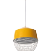 Светильник Lea 1х40Вт Е27 рапсово-жёлтый  26х26х32см