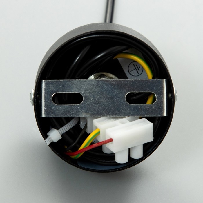 Светильник подвесной "Кларнета" GU10 35Вт черный хром 7х7х25,5-125,5см