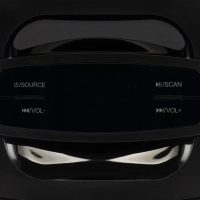 Музыкальный проигрыватель H-MS1404 черный 30Вт