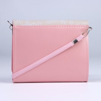 Сумка детская Единорог на клапане, цвет розовый