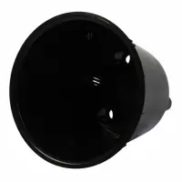 Горшок для цветов "Rosemary" D-20 см, 4 л с дренажной вставкой, белый