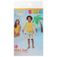 Круг для плавания &laquo;Яркий&raquo;, d=61 см, от 6-10 лет, цвет МИКС, 59241NP INTEX