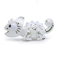 Робот &laquo;Хамелеон&raquo; IQ BOT, на пульте управления, интерактивный: звук, свет, на батарейках