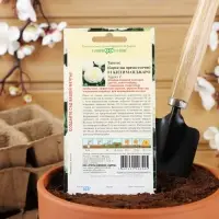 Семена цветов Бархатцы прямые (Тагетес) "Килиманджаро", ц/п,  F1, 0,05 г