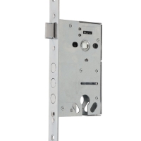 Корпус замка LOCKLAND для металлических дверей, без цилиндрового механизма, хром