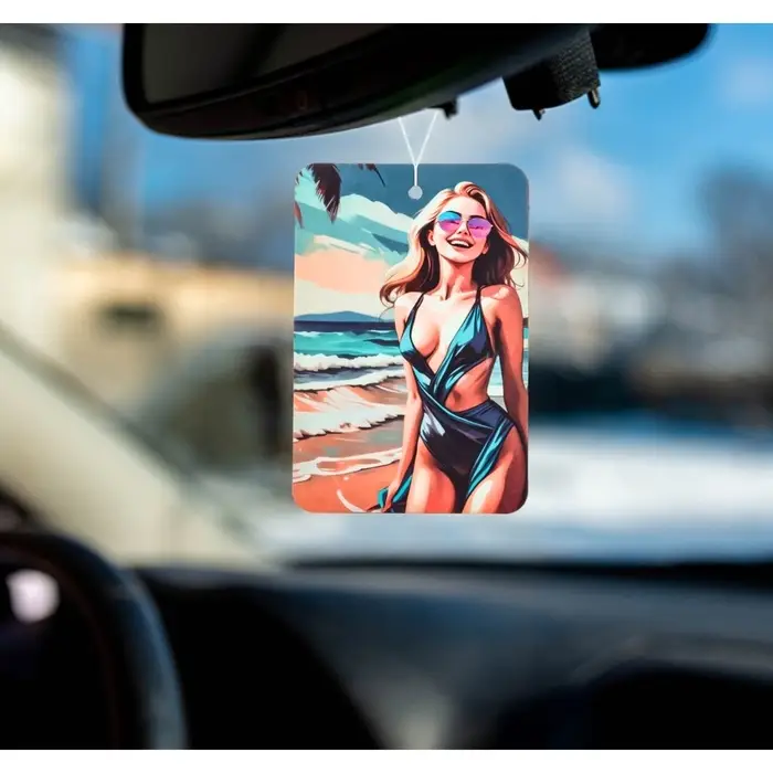 Ароматизатор в авто подвесной Cartage Hot Series, Бабл Гам, картонный