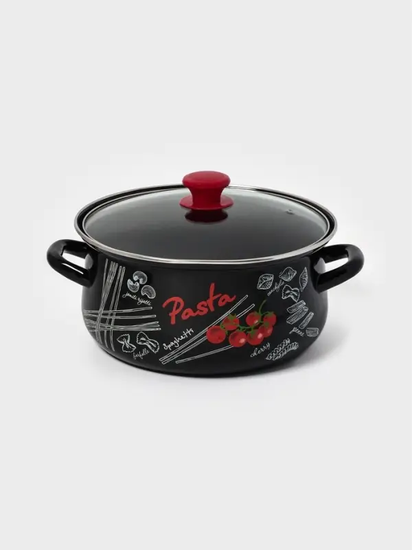 Кастр.сфер. 4л (черная)Болоньезе